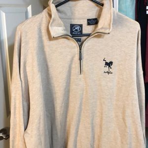 Men’s sweater in tan